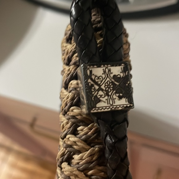 Brighton straw bag purse 9x10.5 - Picture 11 of 11